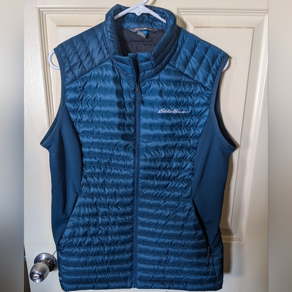 Eddie Bauer Jackets & Coats Eddie Bauer Puffer Vest Large Teal Poshmark